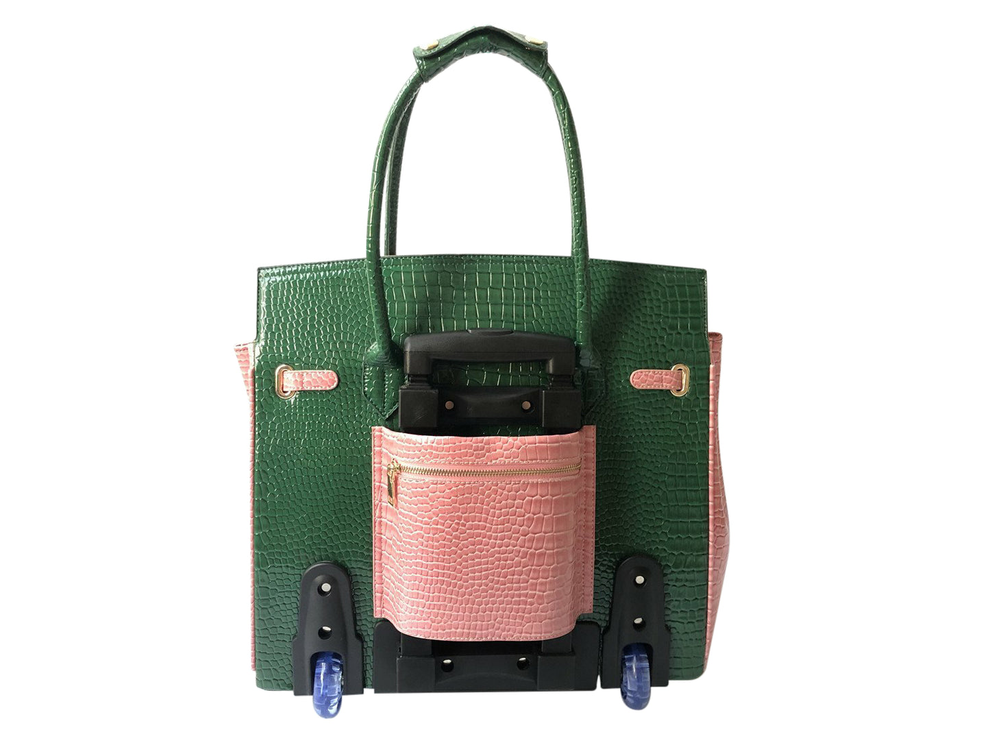 Pink & Green Attaché Trolley